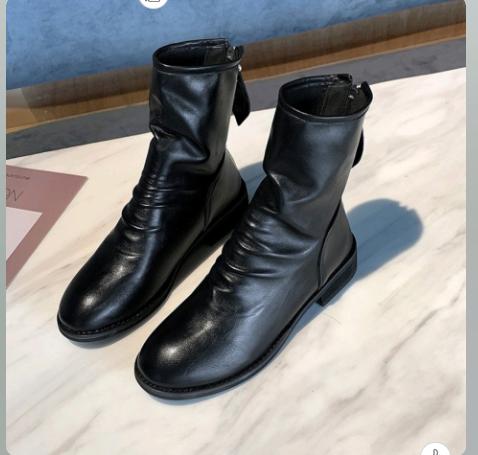 Giày boot nữ cổ cao cá tính
