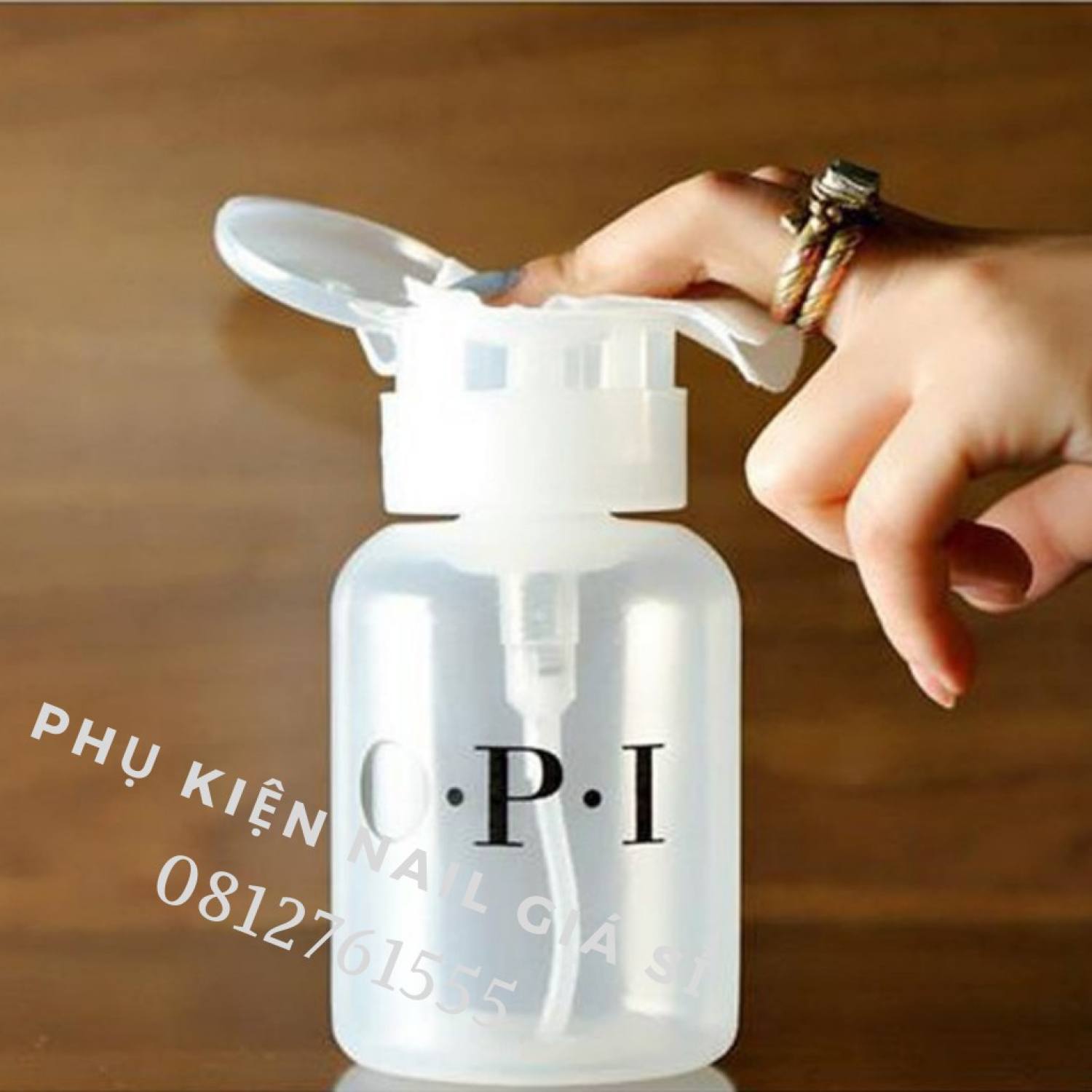 Bình OPI, Lọ đựng cồn acetone 250ml đầu xịt