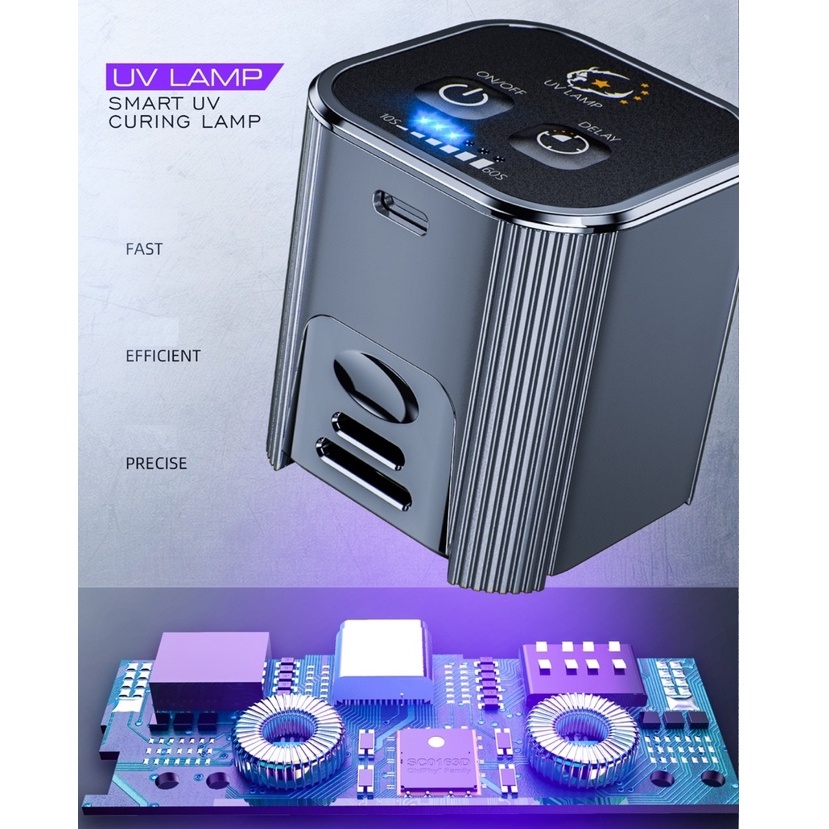 Đèn sấy keo UV Smart (có pin)