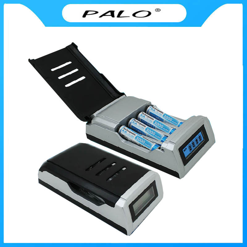 Bảng giá Bộ sạc pin AA thông minh và pin AA 3000mAh - PALO (có lựa chọn mua lẻ)