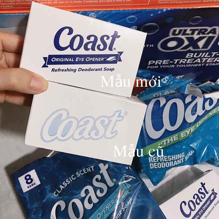 [HCM]Lốc 8 cục xà phòng tắm Coast 113g