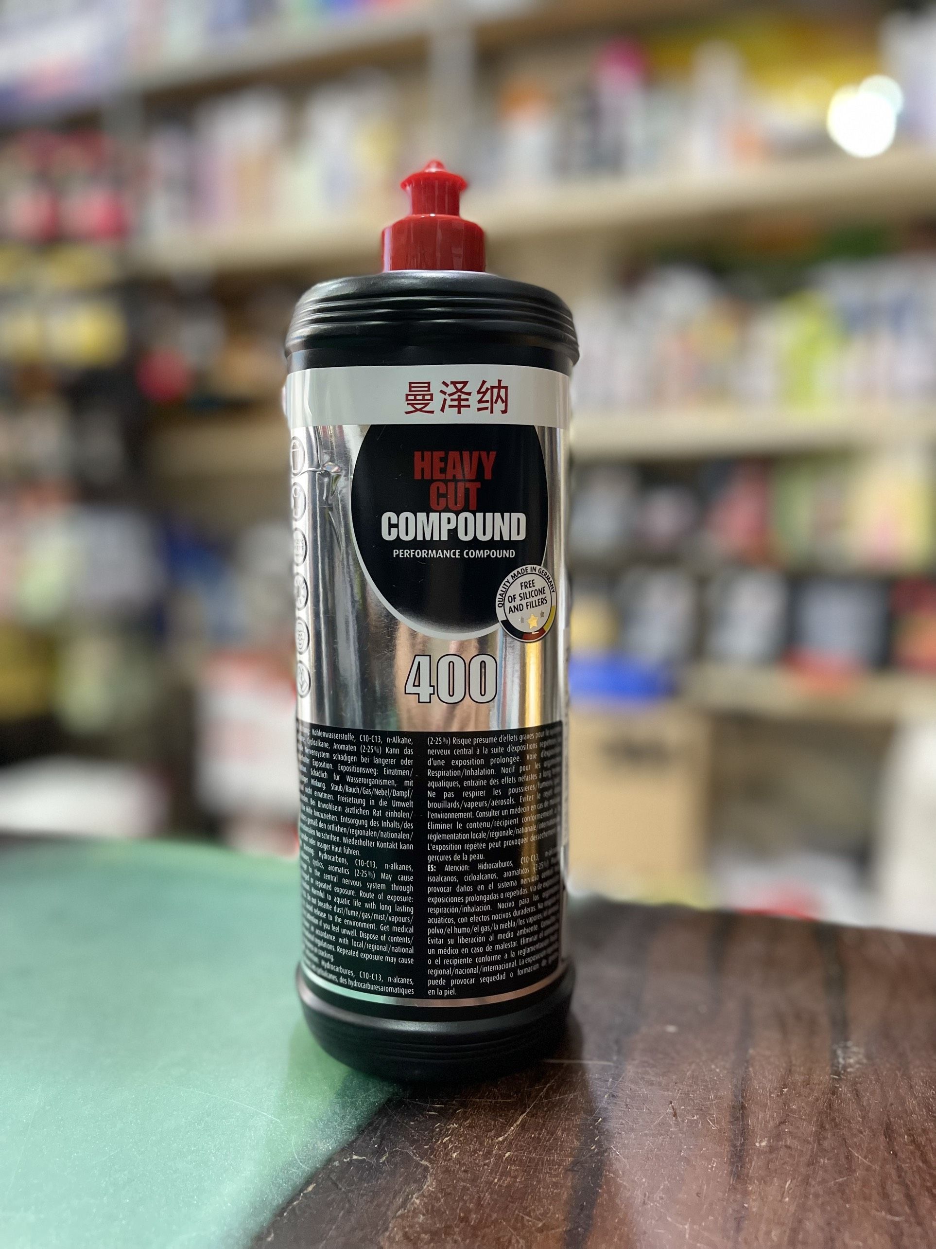 Dung dịch đánh bóng bước 1 phá xước menzerna heavy cut compound 400 1lit