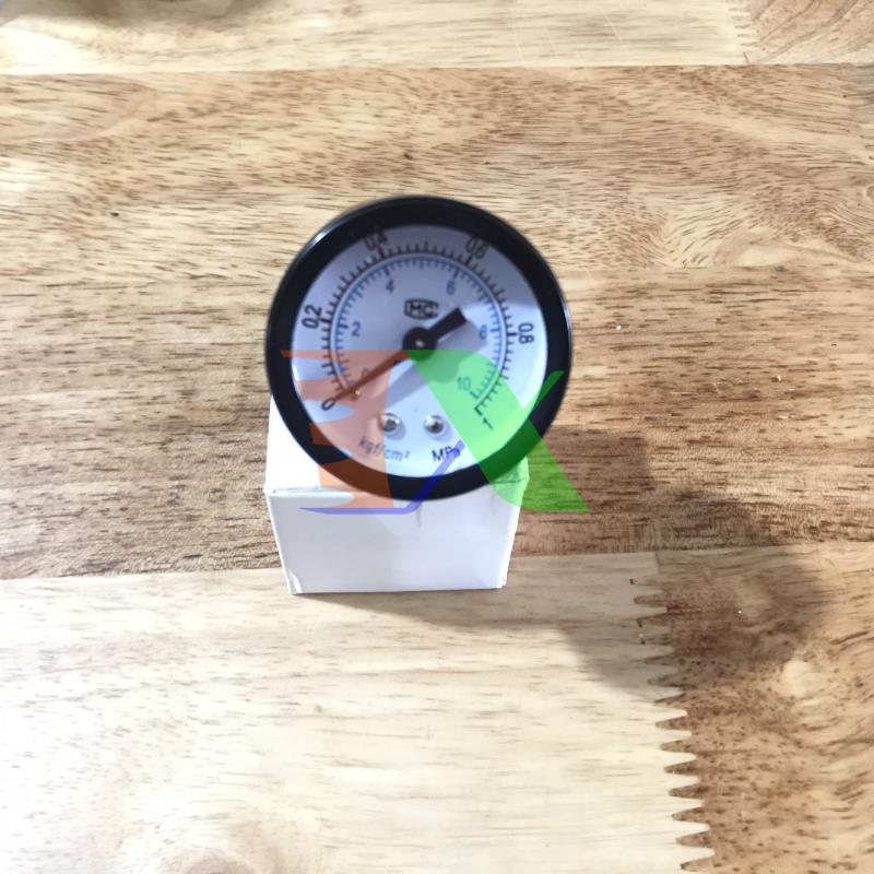 Đồng hồ đo áp suất nước, khí nén, áp kế, van đo áp suất Y50 (1~10 kg / cm2)