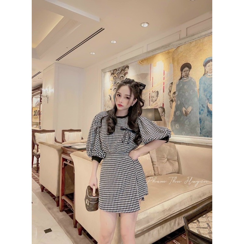 [HCM]Sét Caro Tay Bí #Bigsize 60KG Đến 90KG