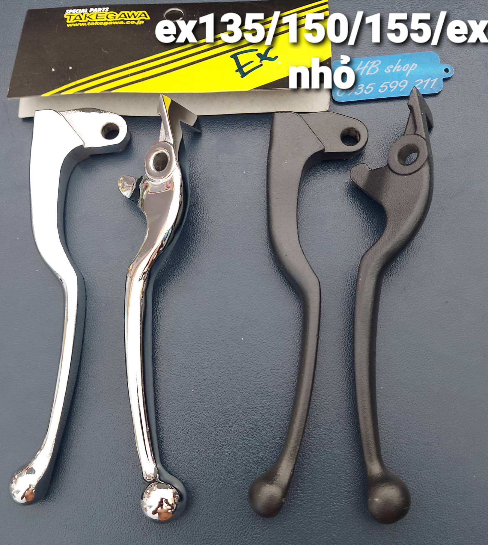 Tay thắng đĩa tay côn zin xiken exciter 135/150/155 ex nhỏ