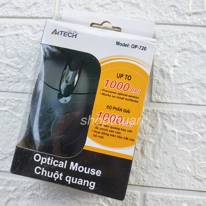 MOUSE  A4TECH 720 - HÀNG CHÍNH HÃNG