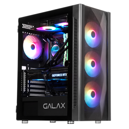 Vỏ Case máy tính Galax Revolution 06 REV-06 Black/White ATX (Mới, BH 12T)
