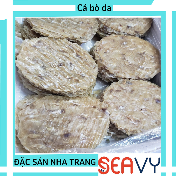 [FREE SHIP] 🐟🍜 Khô cá bò da sống tẩm gia vị sẵn nướng, dẻo dẻo, mềm mềm, hộp 250 gram  🐟🍜 [SEAVY NHA TRANG]