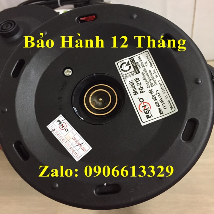 [HCM]ẤM ĐUN SIÊU TỐC  INOX  TỰ ĐỘNG  1.8 LÍT PENGO PG-218