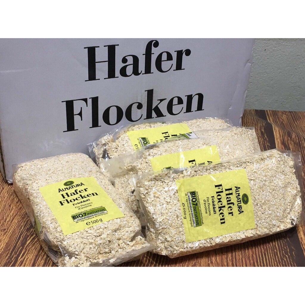 YẾN MẠCH TƯƠI CÁN VỠ HAFER FLOCKEN NHẬP KHẨU ĐỨC BỊCH 500G