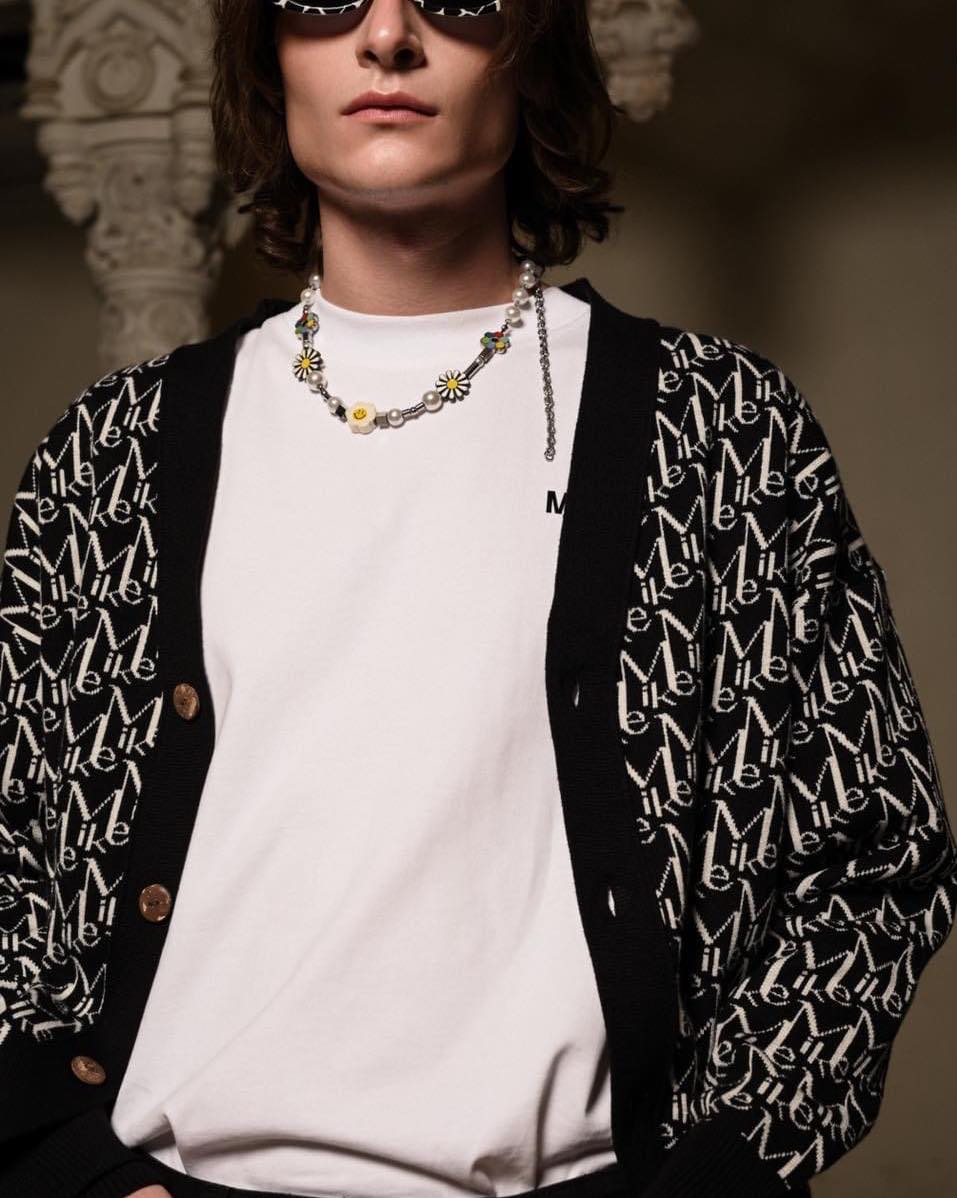 Áo KHOÁC MIKENCO MONOGRAM CARDIGAN
