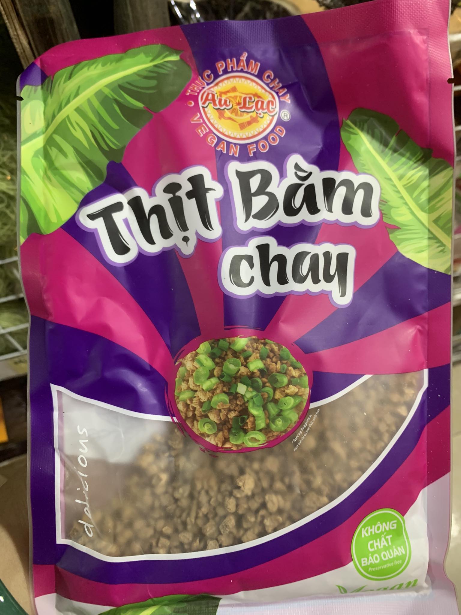 THỊT BẰM CHAY ÂU LẠC -100GR