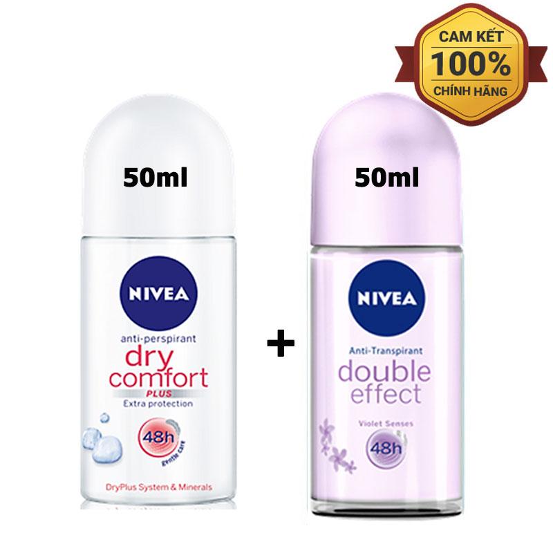 2 CHAI LĂN KHỬ MÙI NIVEA - 50ml/chai