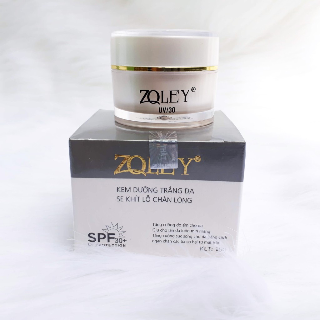 [HCM]Kem Dưỡng Trắng Da Se Khít Chân Lông Face Trắng Zoley 10g