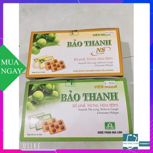 [CHÍNH HÃNG] VIÊN NGẬM BẢO THANH ( VỈ 5 VIÊN NGẬM )