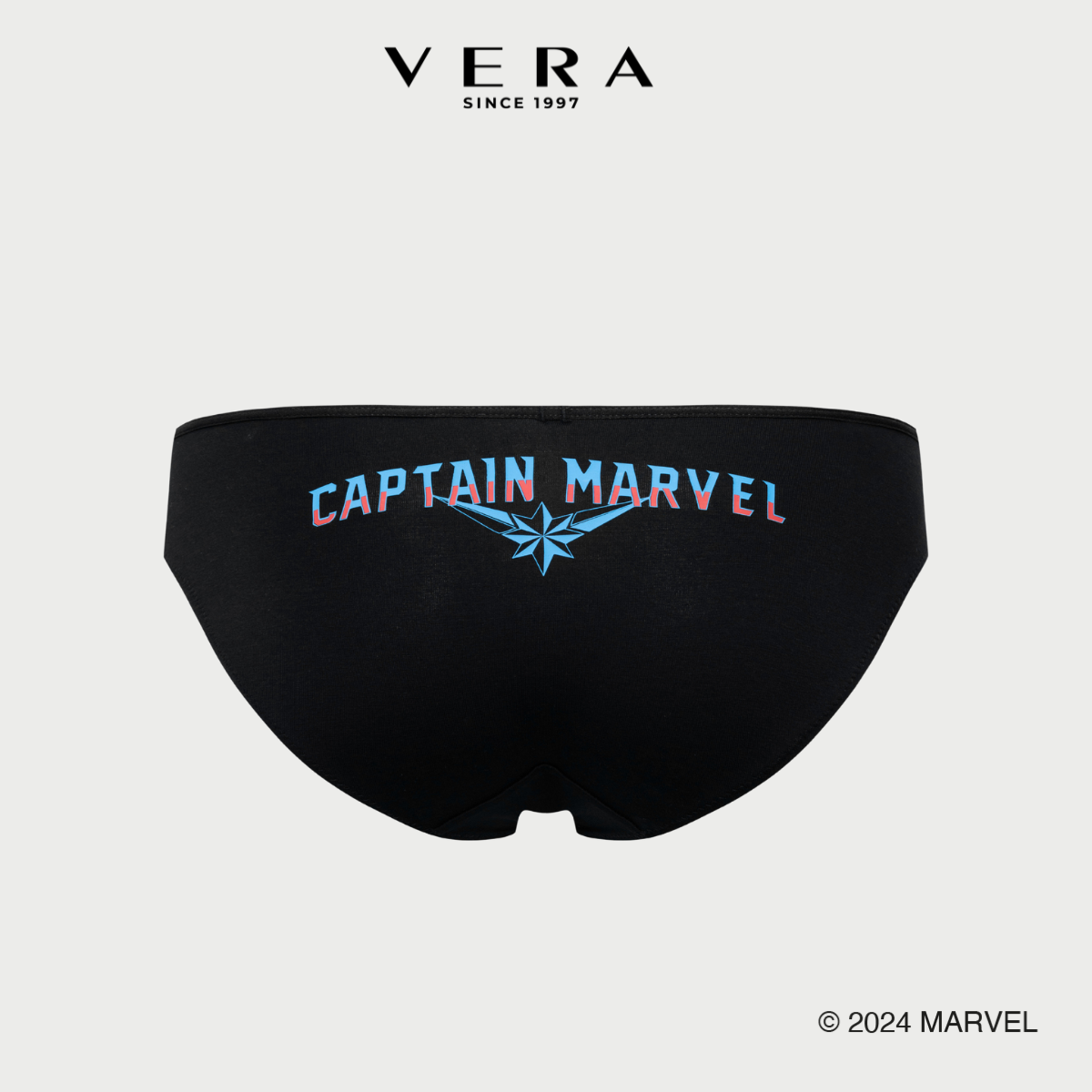 Quần lót bikini nữ Marvel cotton in điểm - D0001
