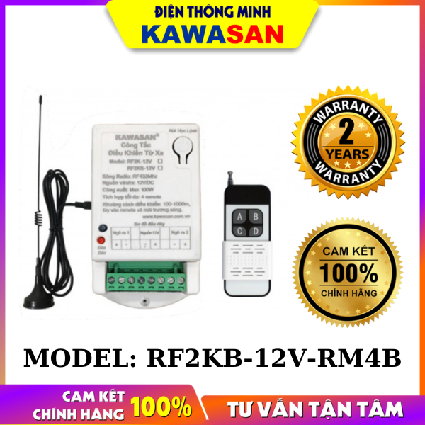 CÔNG TẮC ĐIỀU KHIỂN TỪ XA - 2 KÊNH-RF2KB
