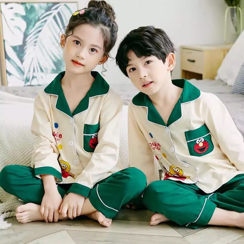 Đồ ngủ bé gái [xinh cute] bộ thun pijama cho bé gái (trai) từ 8 đến 40kg