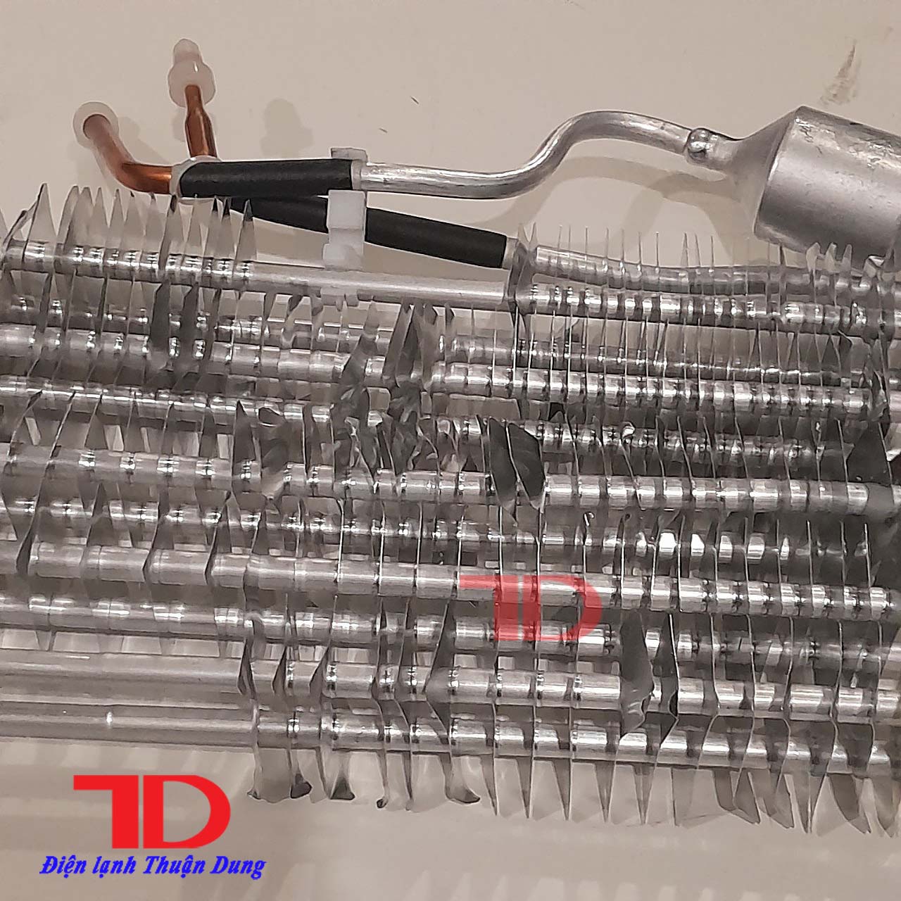 Dàn lạnh tủ quạt gió 30x15 cm, Điện Lạnh Thuận Dung