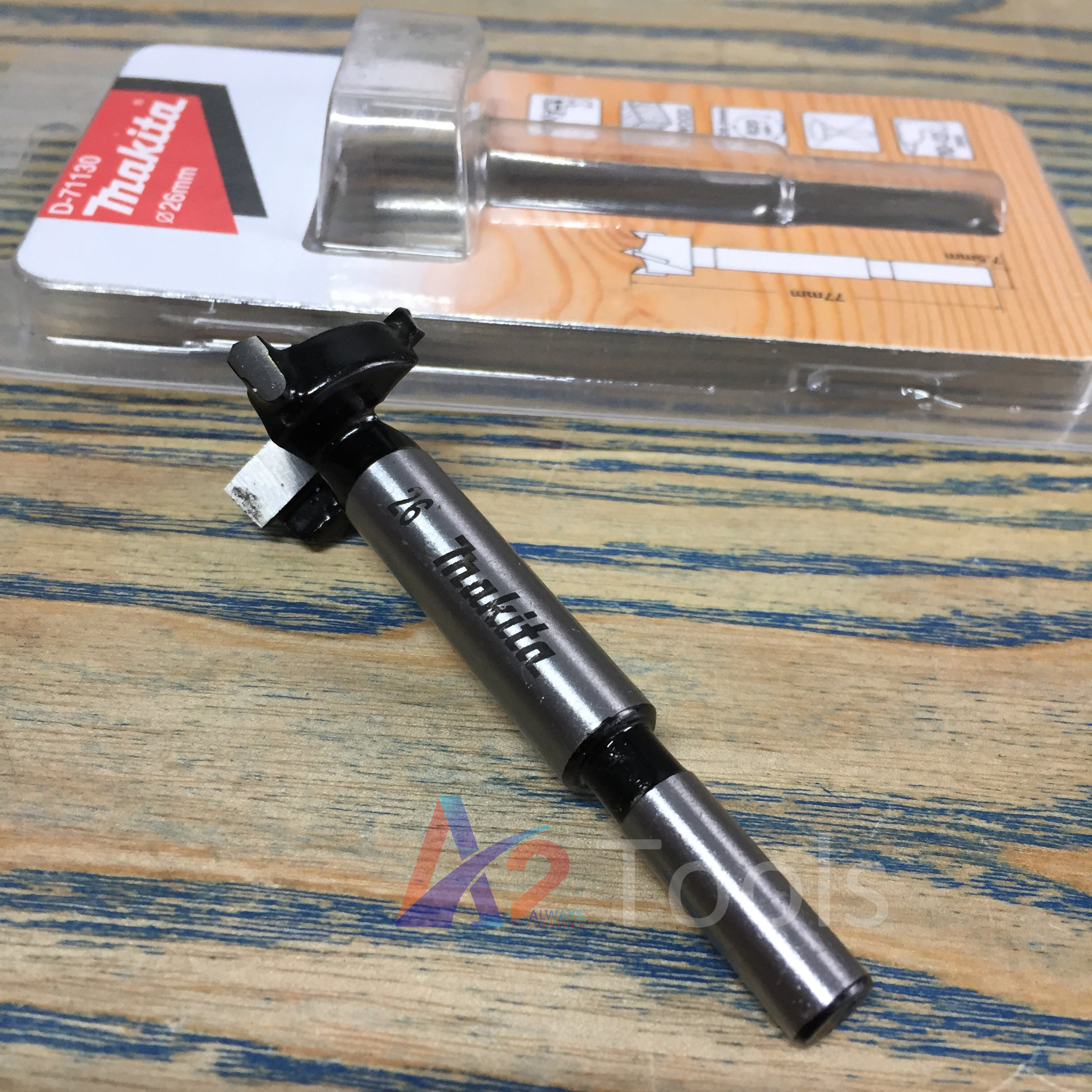Mũi khoét gỗ 26x77mm Makita D-71130
