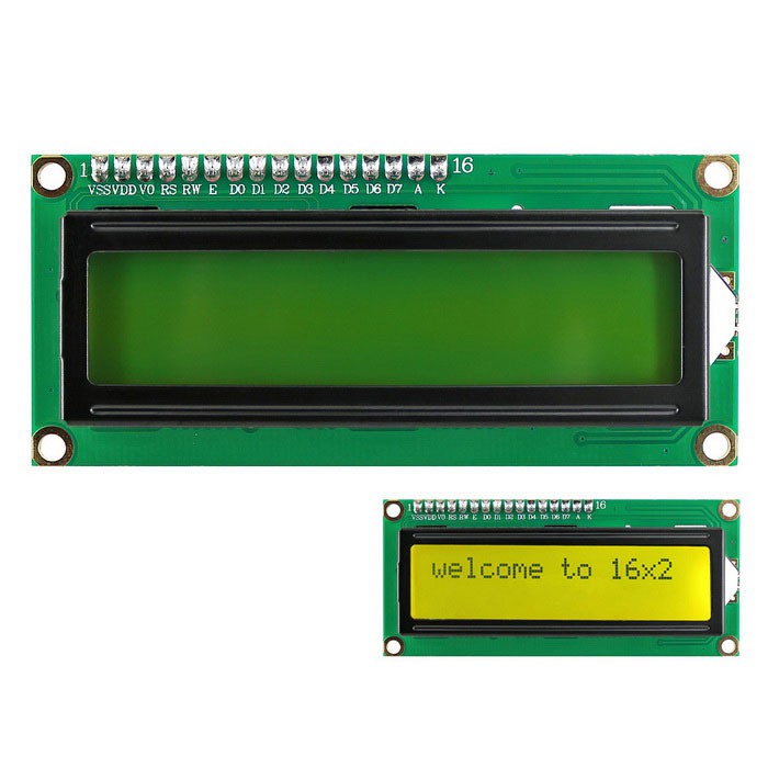 LCD 20X4 nền xanh lá