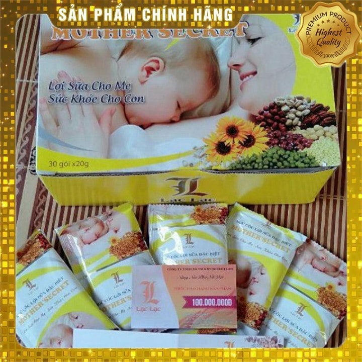Combo 2 hộp Ngũ cốc lợi sữa lạc lạc (date mới)