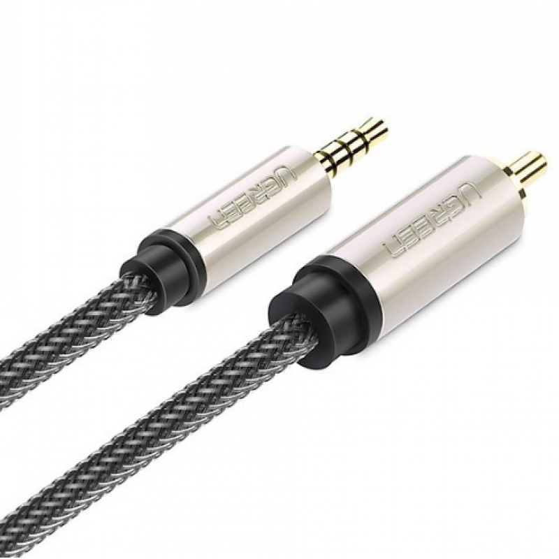 Cáp Audio 3.5mm to RCA Coaxial dài 2m Ugreen 20733