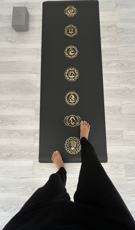 Thảm tập yoga nicegood chính hãng chống trơn trượt kèm túi đựng và dây cuốn thảm