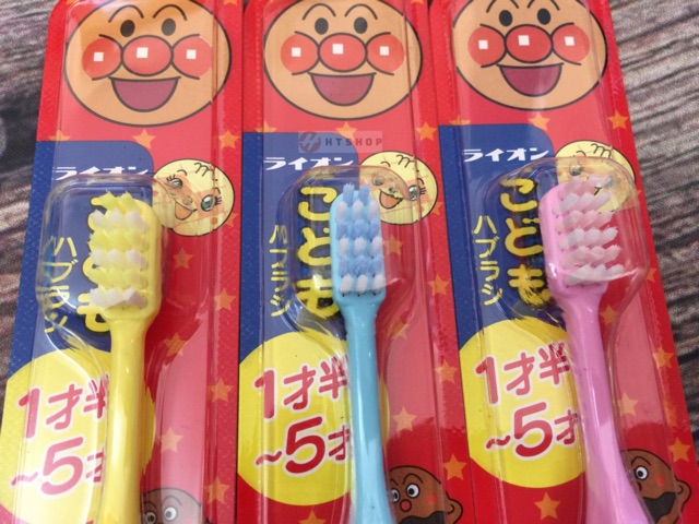 Bàn chải đánh răng Lion Nhật Bản cho bé 18m+