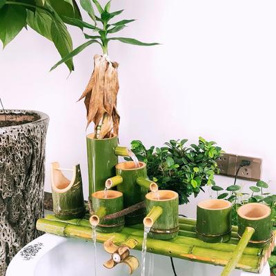 thác nước phong thủy (không có máy bơm và bánh xe gió)