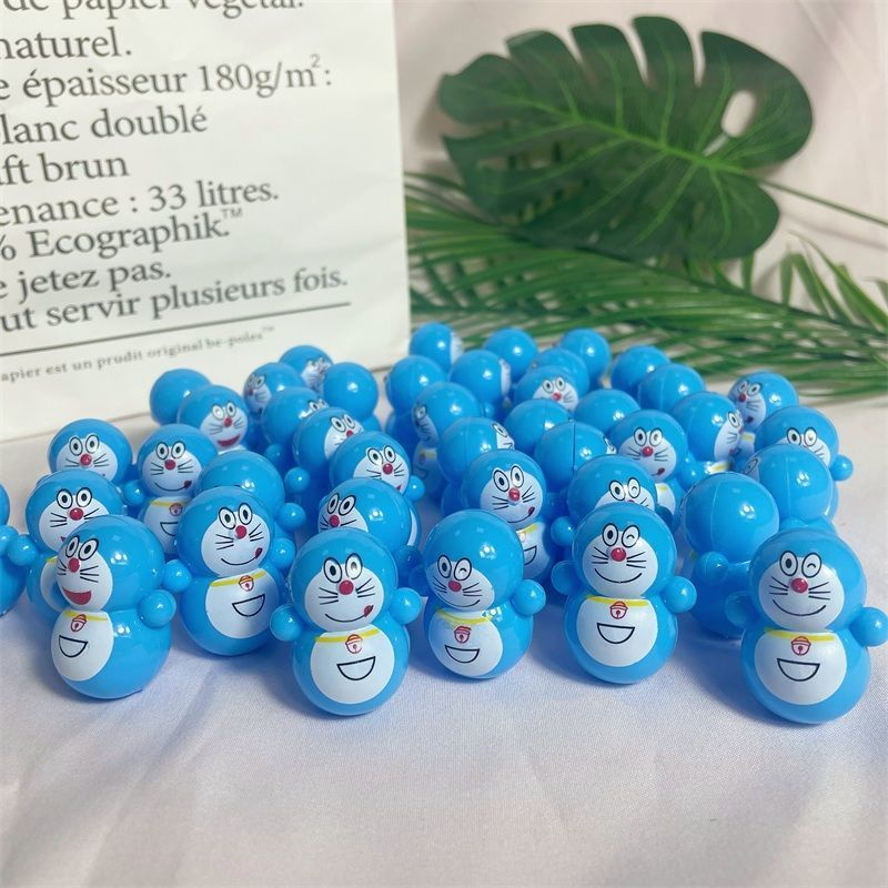 Lật đật squid game mini, đồ chơi lật đật mini doraemon cho bé cute dễ thương giá rẻ