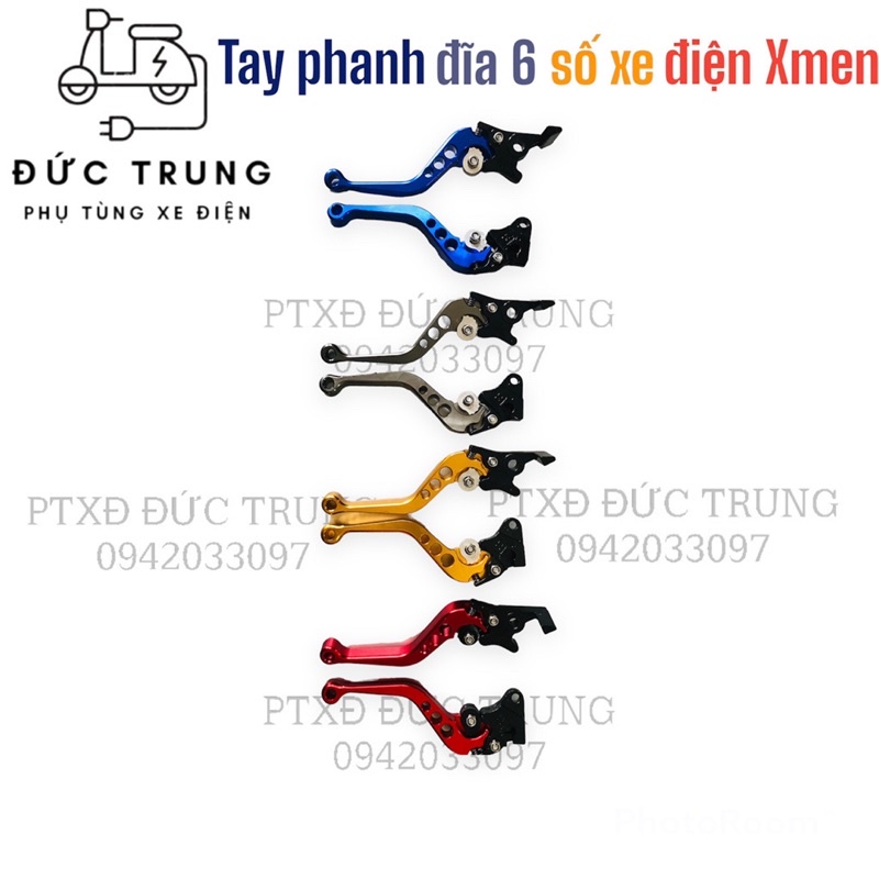 Tay Phanh Đĩa 6 Số Xe Điện Xmen, 133S (1 Đôi 2 Bên)