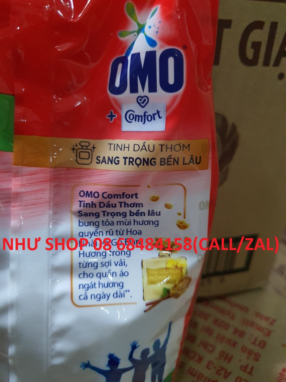 BỘT GIẶT OMO COMFORT 700G