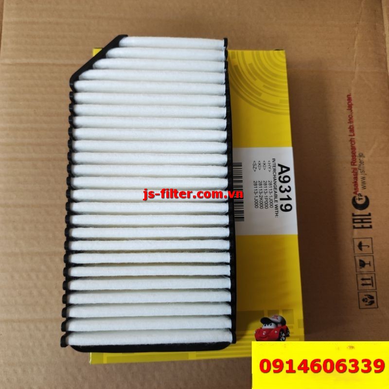 Lọc gió động cơ Kia Soluto 2018-2023 JS ASAKASHI