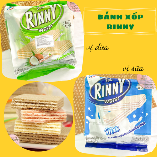 Bánh Xốp Thái Lan Rinny Các Vị 570g