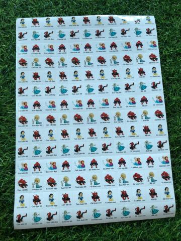 Sticker khen thưởng học sinh