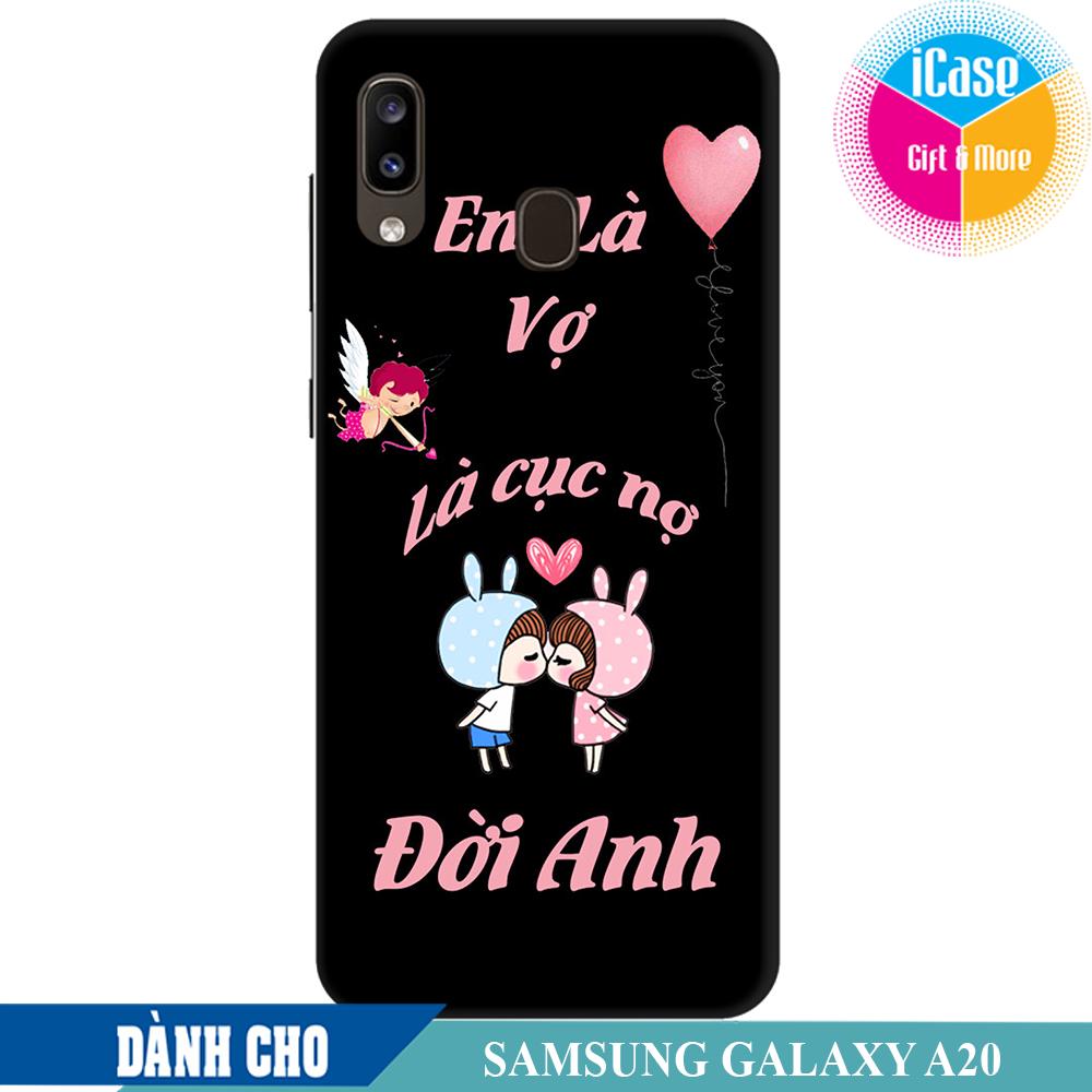 Case for Samsung Galaxy A20 Anh Là Chồng Là Cầu Vồng Đời Em