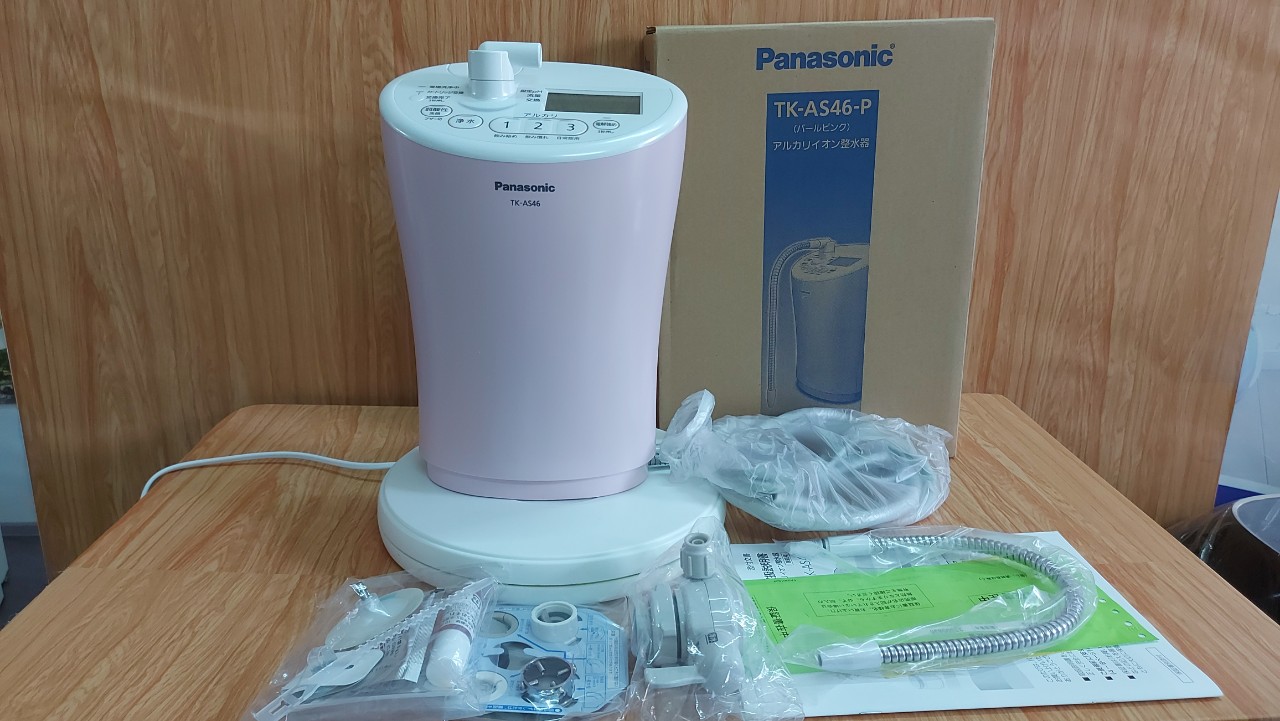 [HCM][Trả góp 0%][máy mới ] Máy lọc nước điện giải Panasonic TK-AS46-P