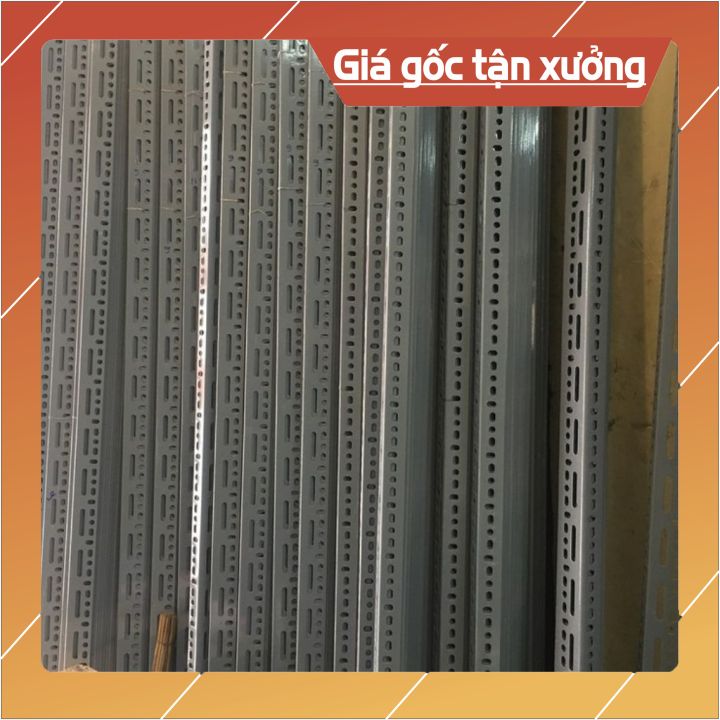 Cây sắt V lỗ ( V3 ) lắp kệ đa năng - Cây dài từ 10cm đến 1m