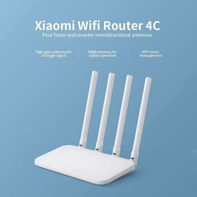 Bộ Phát Wifi Mi Router Gen 4C băng thông 300Mbps