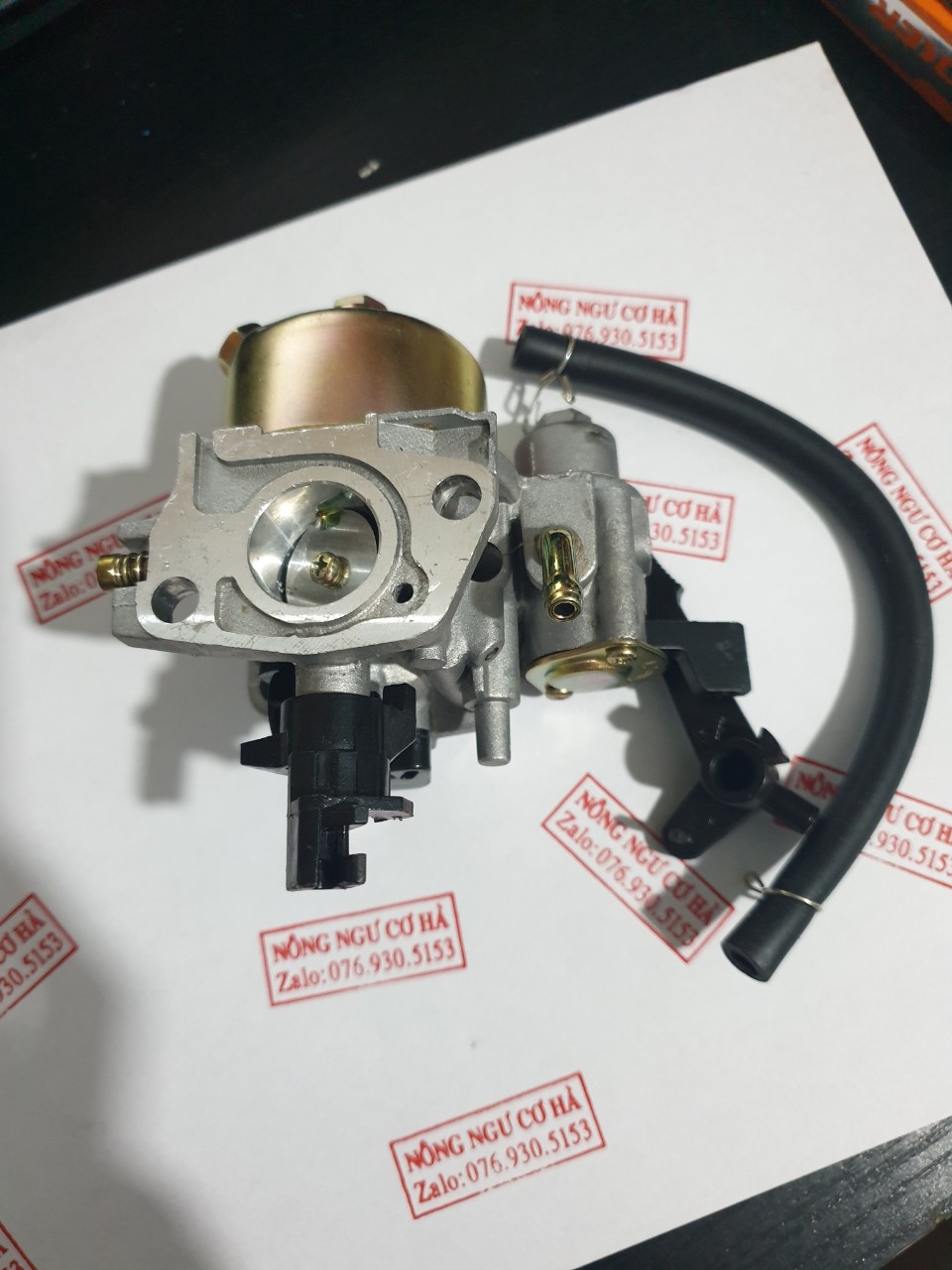 Bình xăng con (  bộ chế) máy nổ/ động cơ  chạy xang GX 168/170/200/5.5/6.5/7.5 hp.