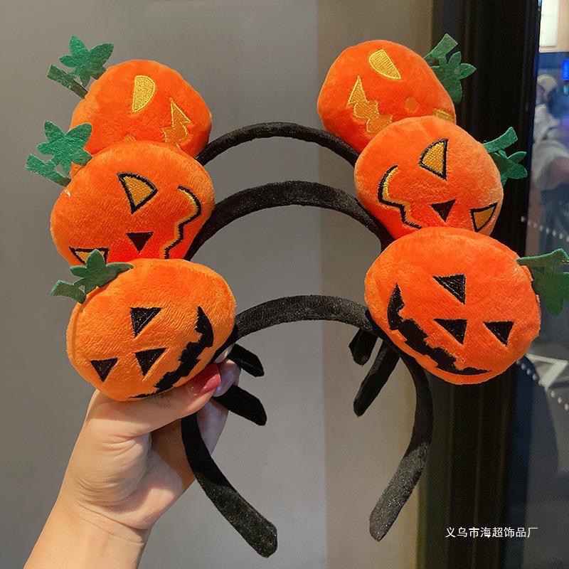 CC04 cài tóc nữ băng đô bờm tóc trái bí Halloween 🎃 nhiều mẫu