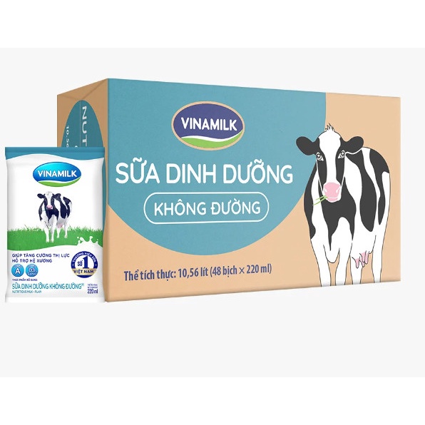 Sữa tươi Vinamilk không đường