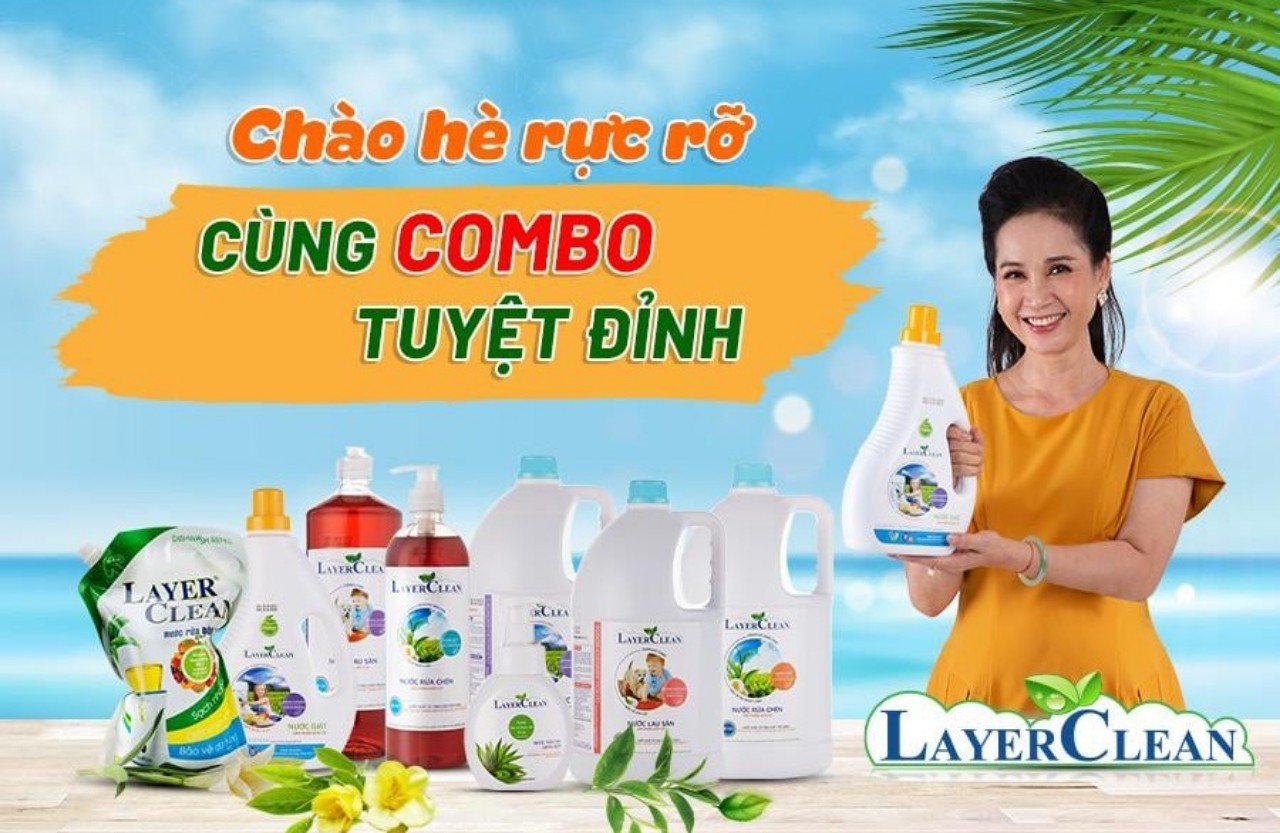 Nước Rửa Chén Bát Hữu Cơ Layer Clean Hương Quế can 5L