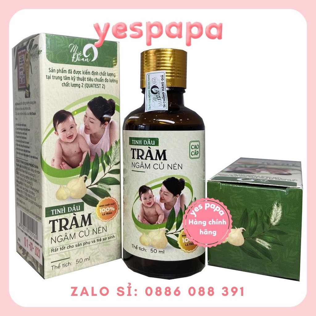Tinh dầu tràm Mệ Đoan 50ml nguyên chất