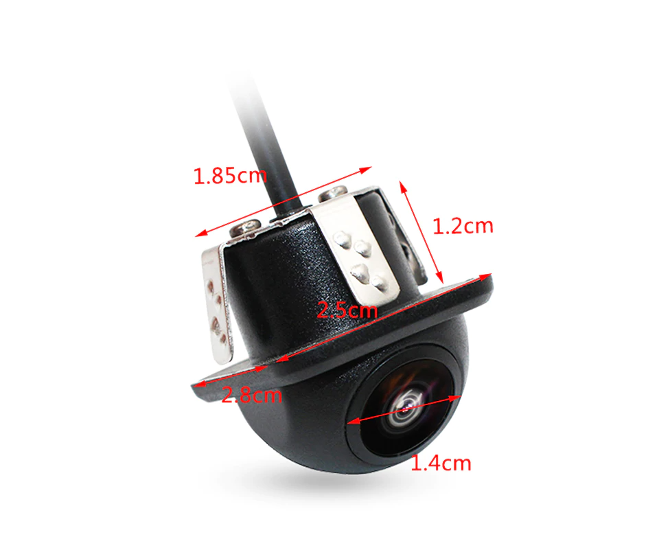 [HCM]Camera cặp lề AHD 180 Fisheye mũ rơm