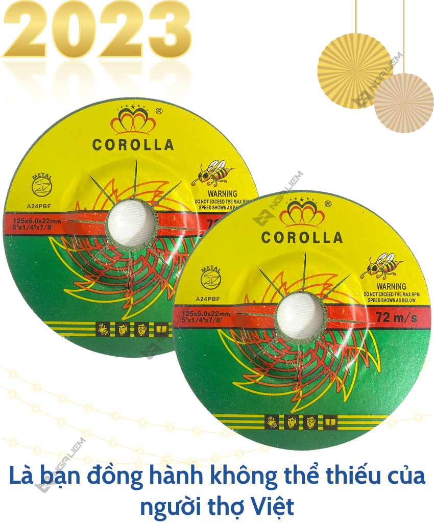 Đá Mài 1 Tấc, 1.25 Tấc Corolla [Siêu chất lượng]