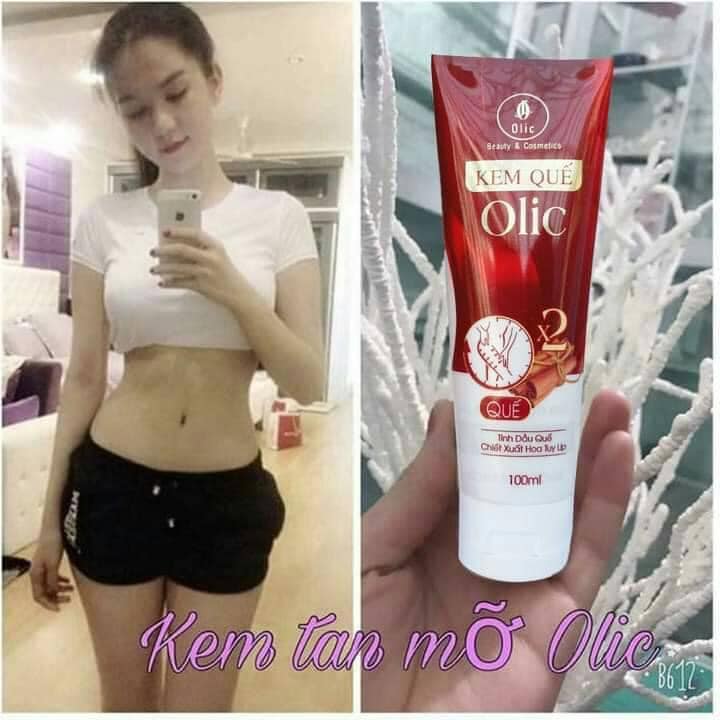 Kem tan mỡ Olic 100ml (tan mỡ olic)