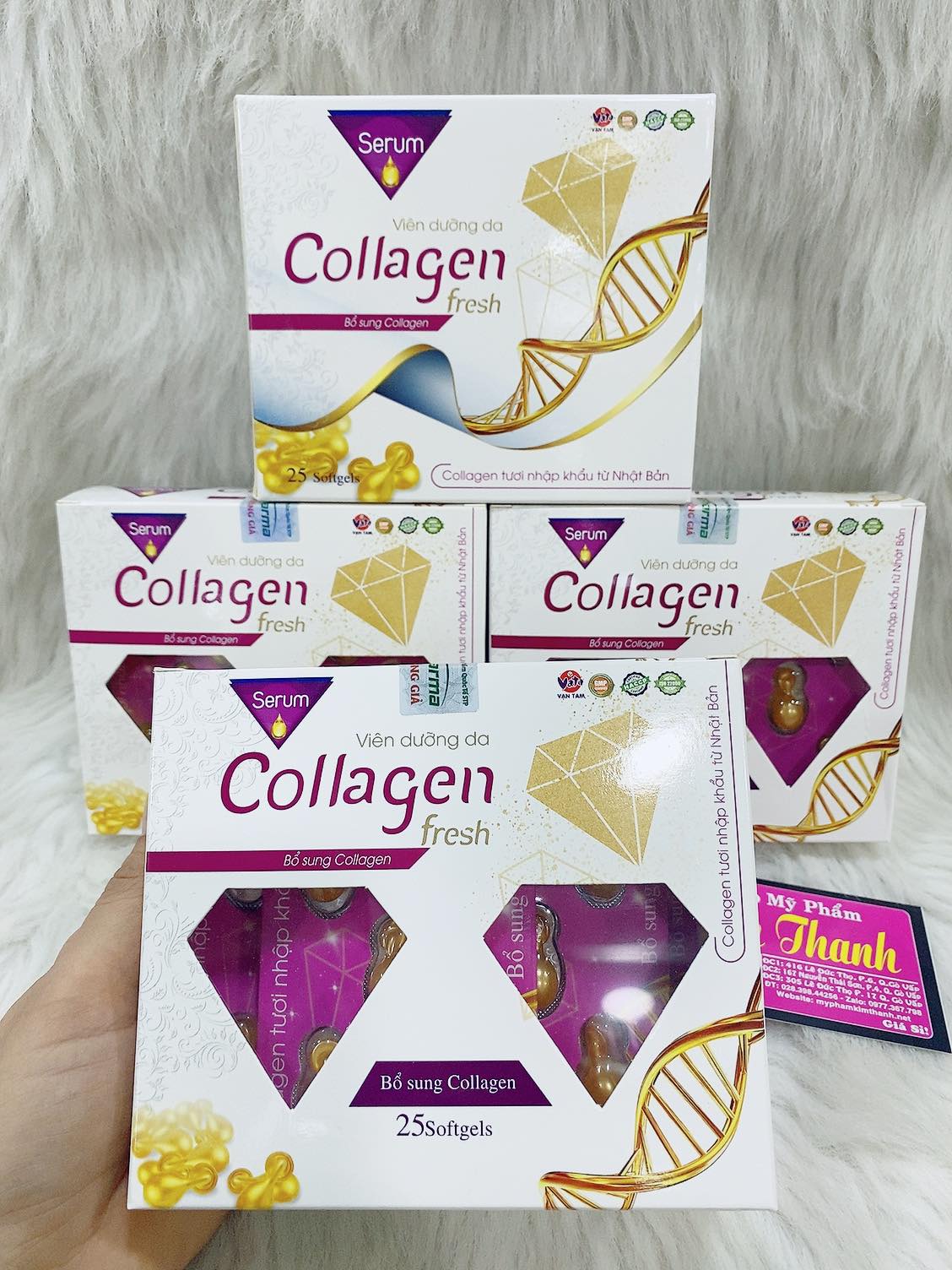 Viên dưỡng da Collagen Fresh