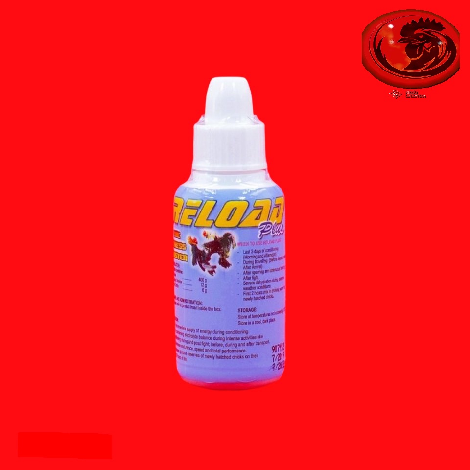 Reload PLUS chống rớt bo cho gà đi đá 15ml